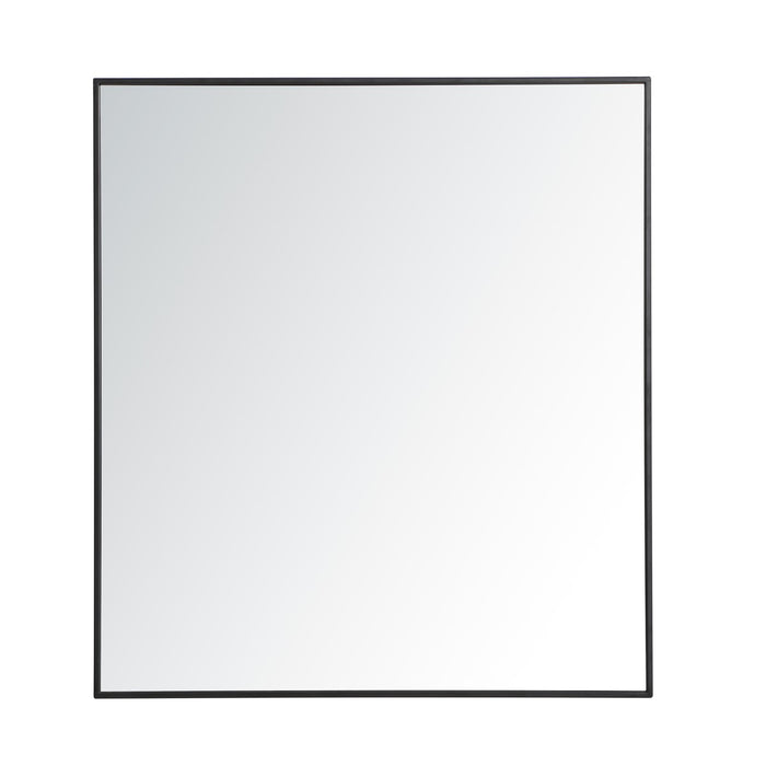 MR43640BK - Monet Mirror in Black by Elegant Lighting