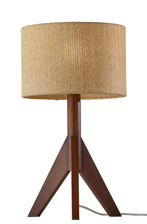 Eden Table Lamp in Walnut Rubberwood