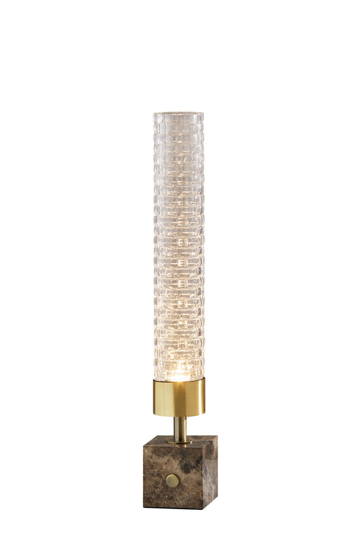 Harriet LED Table Lamp in Antique Brass