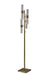 Harriet LED Floor Lamp in Antique Brass