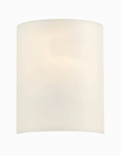 N2034- Metropolitan 1-Light Wall Sconce in with Alabaster Dust Glass by Metropolitan