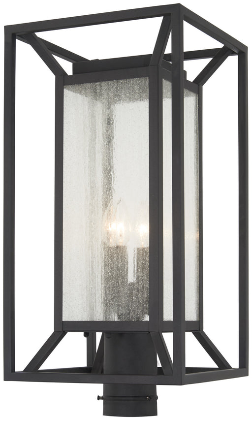 71266-66 - Harbor View 4-Light Post Mount in Sand Coal by Minka Lavery