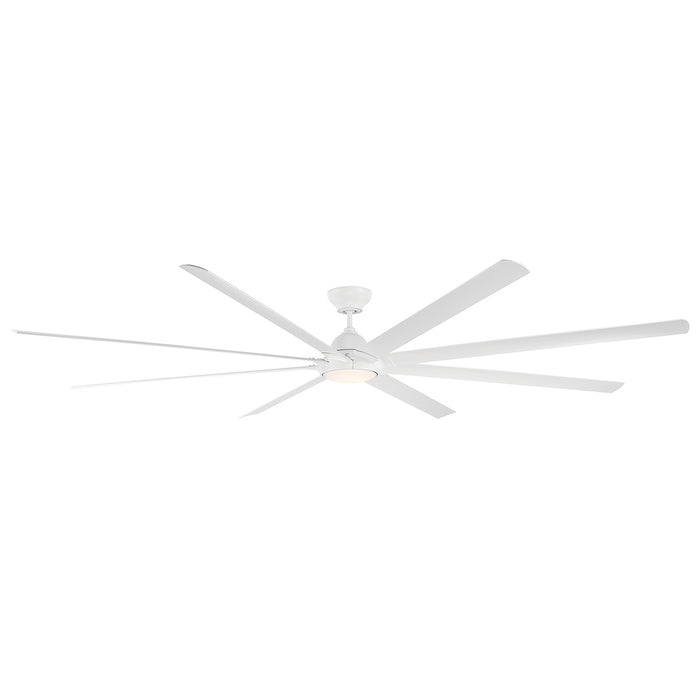 Hydra 120" Ceiling Fan in Matte White