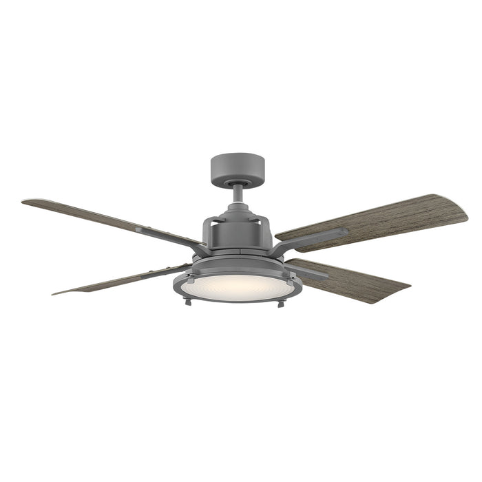 Nautilus 56" Ceiling Fan in Graphite/Weathered Wood