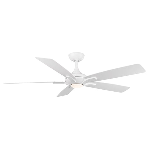 Mykonos 5 60" Ceiling Fan in Matte White