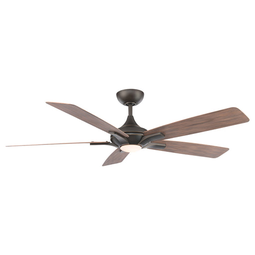 Mykonos 5 60" Ceiling Fan in Oil Rubbed Bronze/Barn Wood