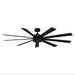 Wynd XL 72" Ceiling Fan in Matte Black