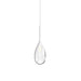 3081.03C - Parisone LED Pendant in Satin White by Sonneman