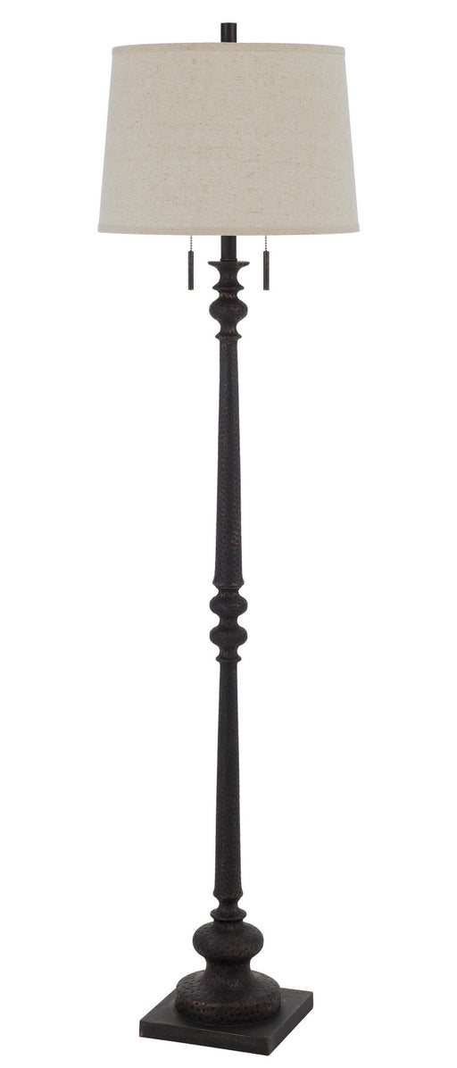 BO-3024FL - Torrington 2-Light Floor Lamp in Rustic Iron by Cal Lighting