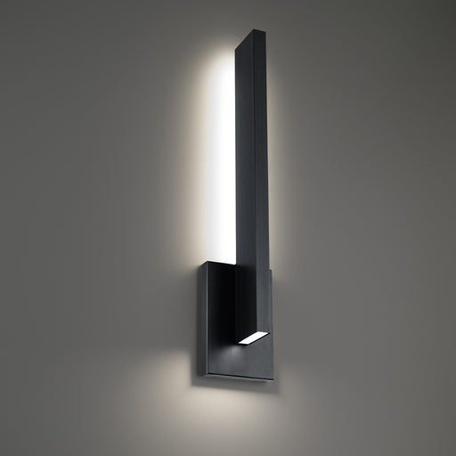 WS-W18122-40-BK - Mako LED Outdoor Wall Sconce in Black by Modern Forms