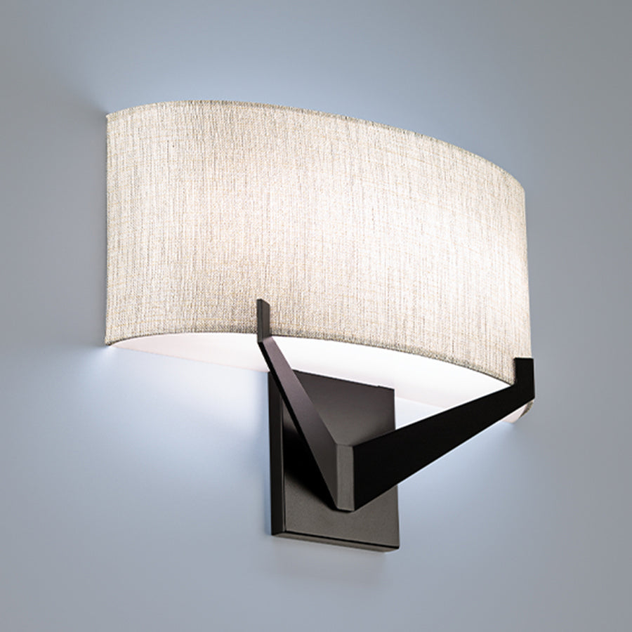 WS-47116-35-BK - Fitzgerald LED Wall Sconce in Black by W.A.C. Lighting