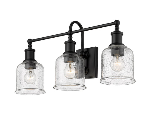 734-3V-MB - Bryant 3-Light Vanity in Matte Black by Z-Lite Lighting