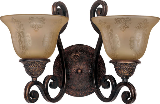 11247SAOI - Symphony 2-Light Wall Sconce in Oil Rubbed Bronze by Maxim Lighting