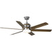 P250003-081-30 - Kaysville 56" Ceiling Fan in Antique Nickel by Progress Lighting