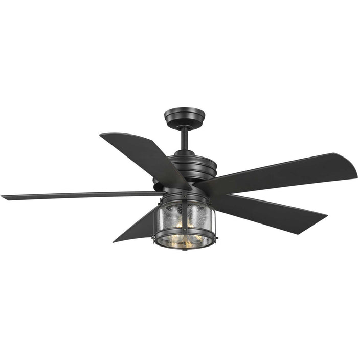 P250011-171-WB - Midvale 56" Ceiling Fan in Blistered Iron by Progress Lighting