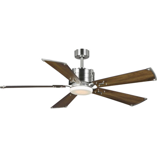 P250021-009-30 - Glenfalls 56" Ceiling Fan in Brushed Nickel by Progress Lighting