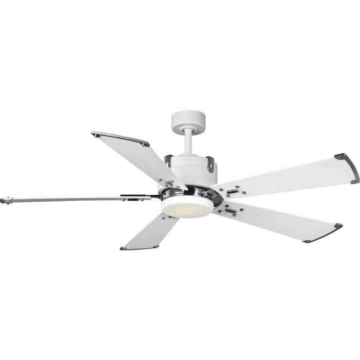 P250021-028-30 - Glenfalls 56" Ceiling Fan in Satin White by Progress Lighting