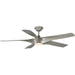 P250059-152-30 - Vernal 60" Ceiling Fan in Painted Nickel by Progress Lighting