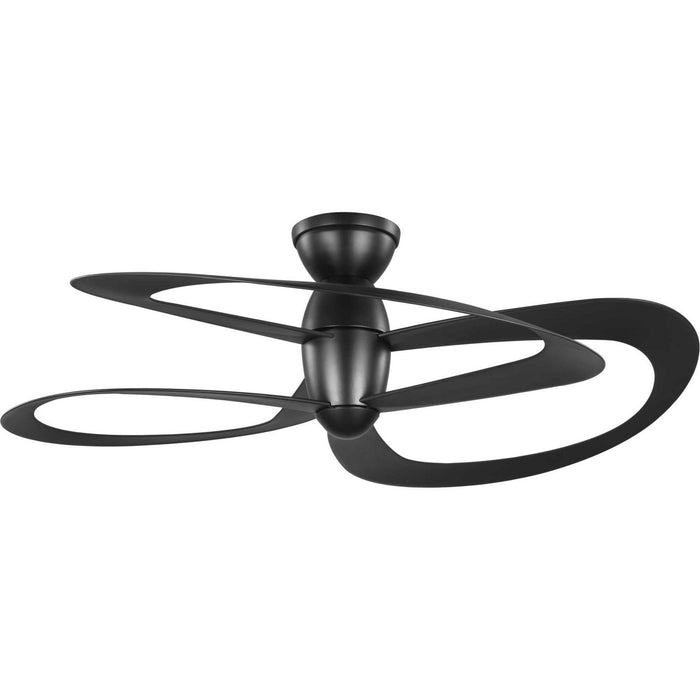 P250063-031 - Willacy 48" Ceiling Fan in Matte Black by Progress Lighting