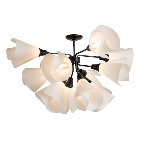 Mobius 12-Light Semi-Flush in Black - 124362-SKT-10-SH1987 by Hubbardton Forge