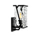 1251-MB-CW - Waterfall 1-Light Wall Sconce in Matte Black by Norwell Lighting