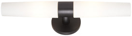 P5042-66A - Saber 2-Light Wall Sconce in Coal by George Kovacs