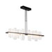 Vitre Large Linear LED Pendant in Black - 139661-LED-STND-10-YR0708 by Hubbardton Forge