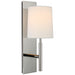 Clarion LED Wall Sconce in Polished Nickel