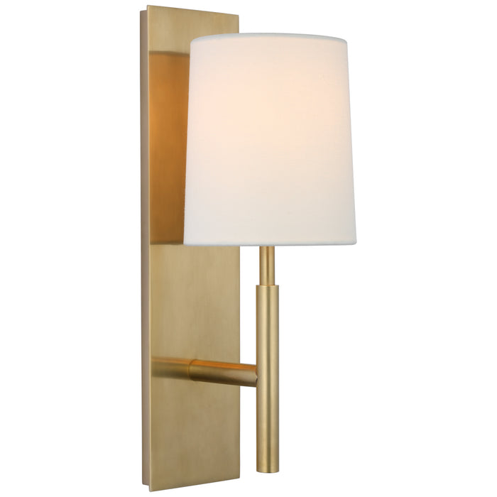 Clarion LED Wall Sconce in Soft Brass