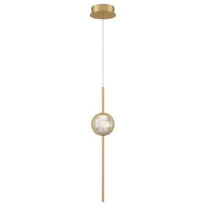 39463-029- Barletta LED Pendant in Brass Anodized Aluminum by Eurofase USA