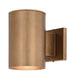 T0587 - Chiasso 1-Light Outdoor Wall Mount in Warm Brass by Vaxcel