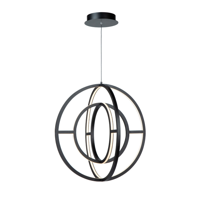 AC6659BK - Celestial LED Chandelier in Matte Black by Artcraft