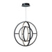 AC6659BK - Celestial LED Chandelier in Matte Black by Artcraft