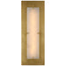 Dominica LED Wall Sconce in Gild and Alabaster