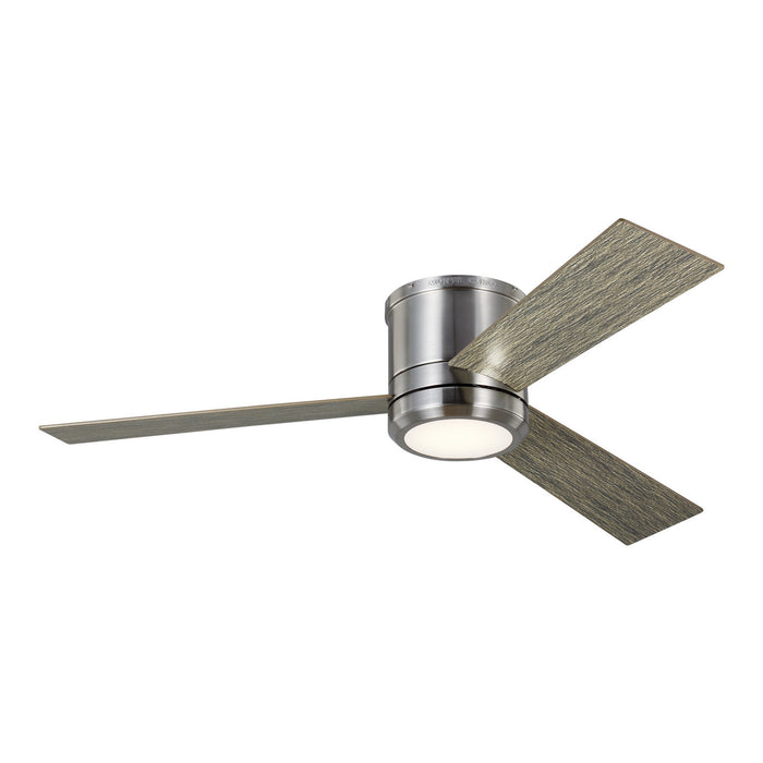 Clarity 56 56" Ceiling Fan in Brushed Steel