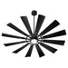 46012-59 - Cirque Patio Fan in Matte Black by Quorum