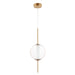 E11040-24GLD - Axle LED Pendant in Gold by ET2