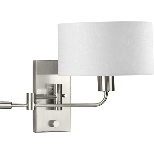 P710104-009 - Carrick 1-Light Wall Bracket in Brushed Nickel by Progress Lighting