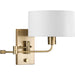 P710104-163 - Carrick 1-Light Wall Bracket in Vintage Brass by Progress Lighting