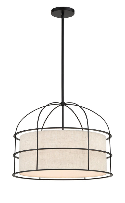 2155-66A - Gateway Park 5-Light Pendant in Coal by Minka Lavery