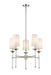 3033-5PN - Emily 5-Light Chandelier in Polished Nickel by Z-Lite Lighting