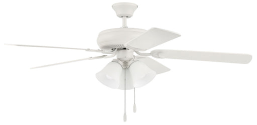 DCF52W5C3W - Decorator's Choice 52" Ceiling Fan in Matte White by Craftmade