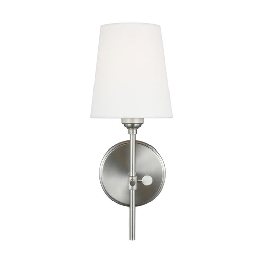 Baker One Light Wall / Bath Sconce in Brushed Nickel