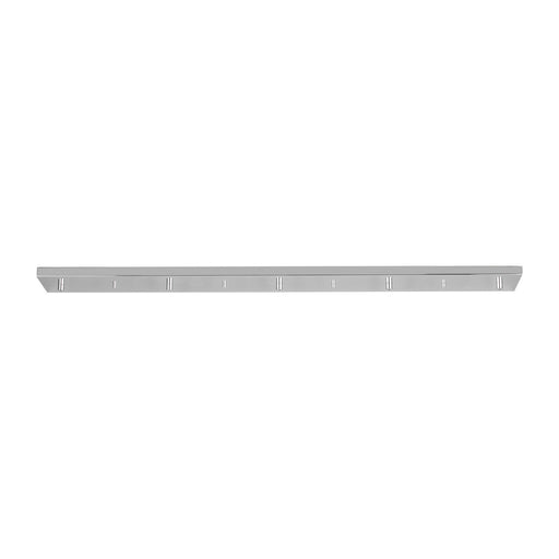 Multi-Port Canopy Five Light Linear Canopy in Chrome