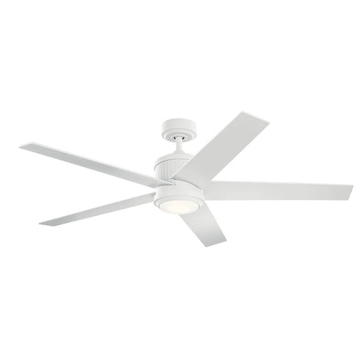 300044MWH - Brahm 56" Ceiling Fan in Matte White by Kichler Lighting