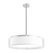 PD7920-WOR - Dalton LED Pendant in White Organza by Kuzco Lighting