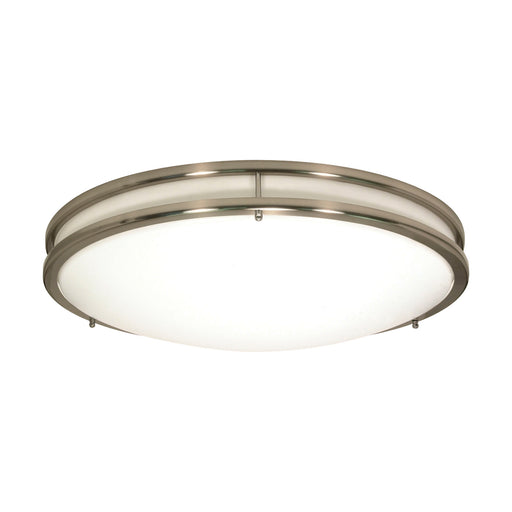 62-1638 - Glamour LED Flush Mount in Brushed Nickel by Nuvo Lighting