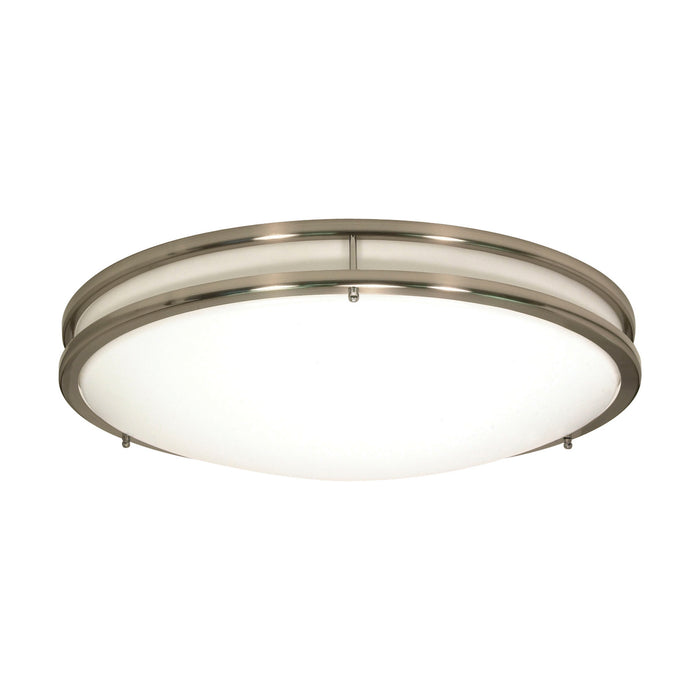 62-1638 - Glamour LED Flush Mount in Brushed Nickel by Nuvo Lighting