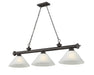 2306-3BRZ-AWL14 - Cordon 3-Light Billiard in Bronze by Z-Lite Lighting