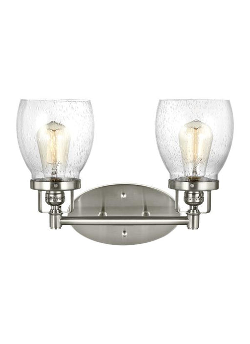 Belton Two Light Wall / Bath in Brushed Nickel